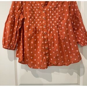 J.Jill Peasant, Puff Sleeve Pullover Blouse